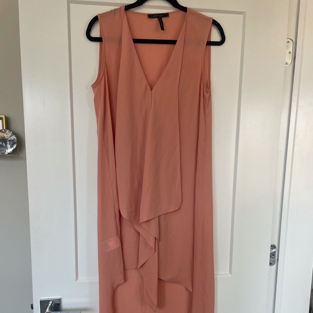Coral BCBG Sheer Dress or Cover Up